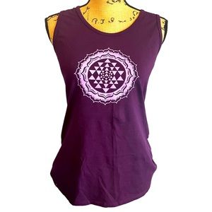 The Pyramid Collection Graphic Purple T-Shirt